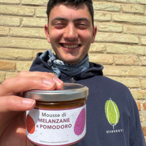 Mousse di melanzane e pomodoro